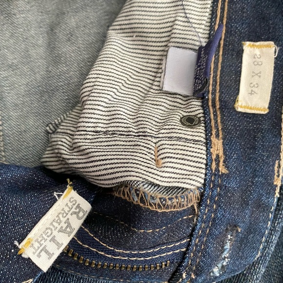 Madewell Rail Straight Jeans - Picture 3 of 3